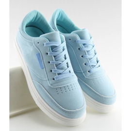 Modré semišové dámské tenisky NB172 Blue bílý modrý 2 Modré semišové dámské tenisky NB172 Blue bílý modrý 2