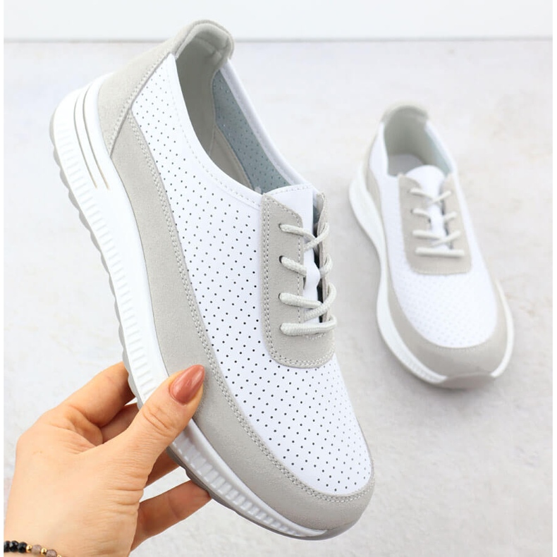 Openwork Sports Louns White Filippo DP6717 bílý 1