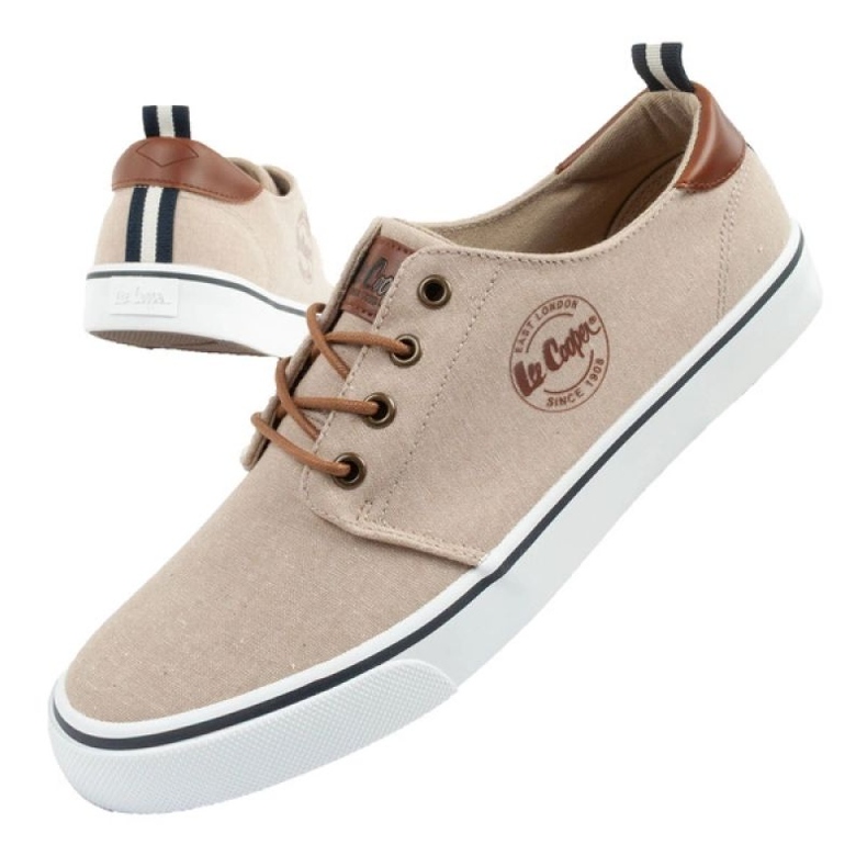 Lee Cooper LCW-25-02-3243M Shoty Pánské béžové tenisky béžový 1 Lee Cooper LCW-25-02-3243M Shoty Pánské béžové tenisky béžový 1