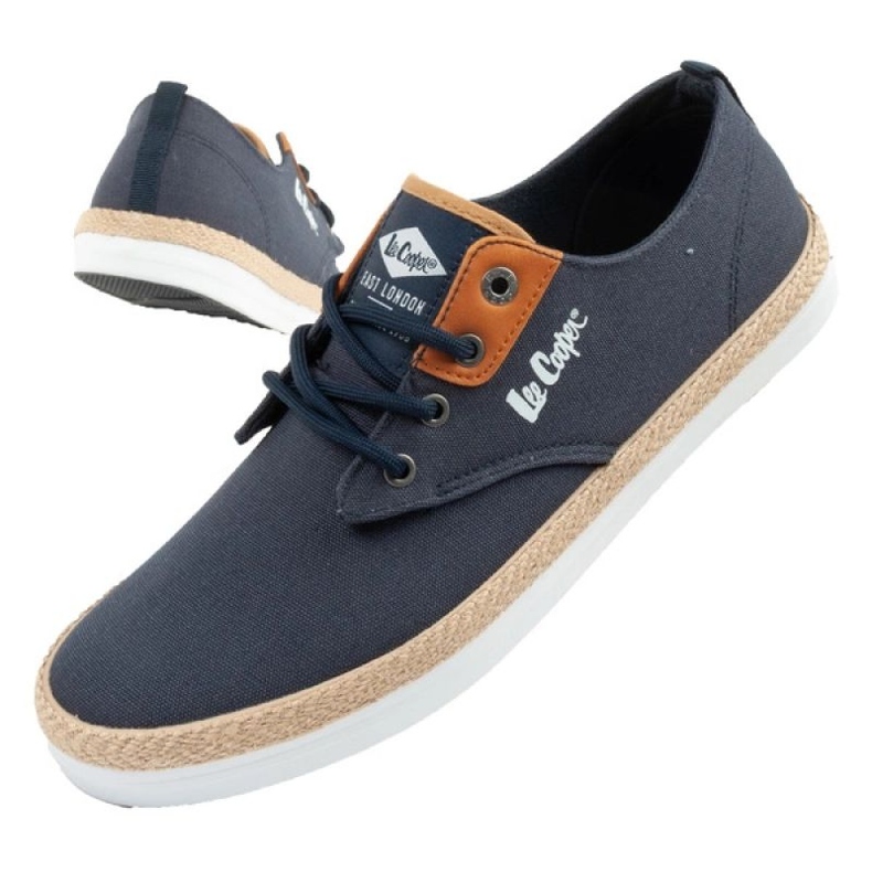 Lee Cooper LCW-25-02-3251m Shoty Pánské námořnictvo modré tenisky modrý 1