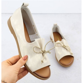 Cambell Kožené boty s holými prsty Golden Camell SZ00656 zlatý 1