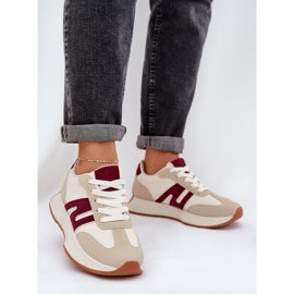 Dámská sportovní bota na béžové modři béžový 2 Dámská sportovní bota na béžové modři béžový 2