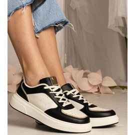 Tenisky černé ženy s třpytivým příslušenstvím černá 2 Tenisky černé ženy s třpytivým příslušenstvím černá 2