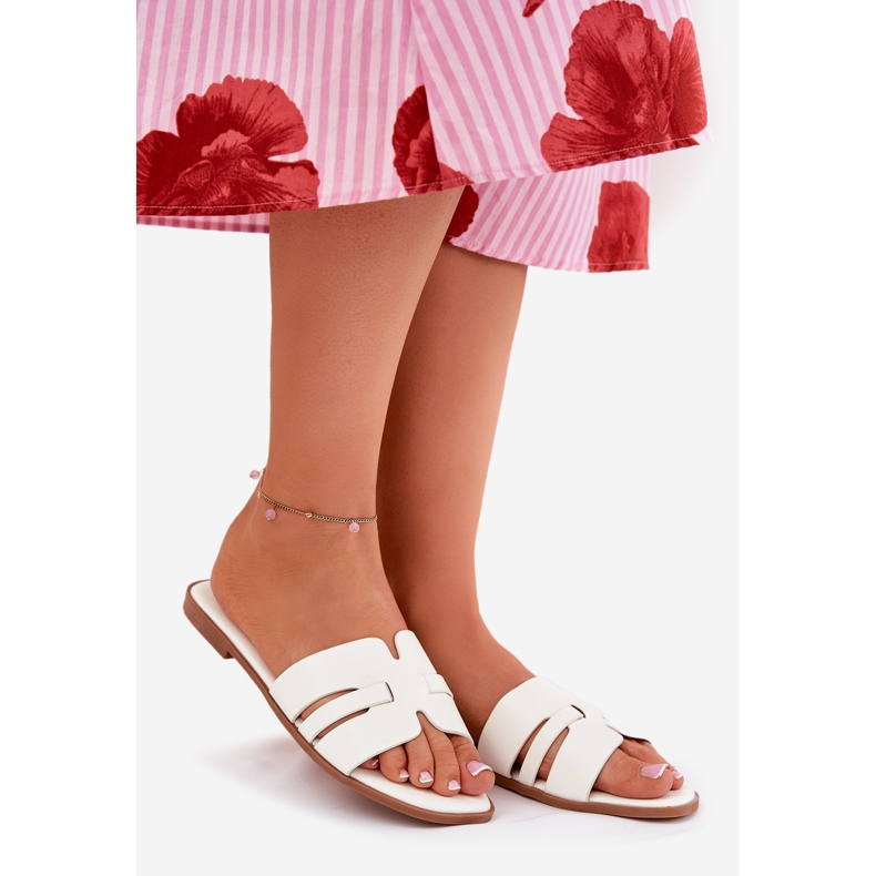 Flip Flip Flip Flip Flip Flip Flip Flip Flops s plochým rozřezáním žen bílý 1 Flip Flip Flip Flip Flip Flip Flip Flip Flops s plochým rozřezáním žen bílý 1