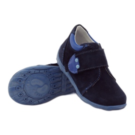 RenBut Skvělé boty na suchý zip 1476 Navy Blue modrý 3