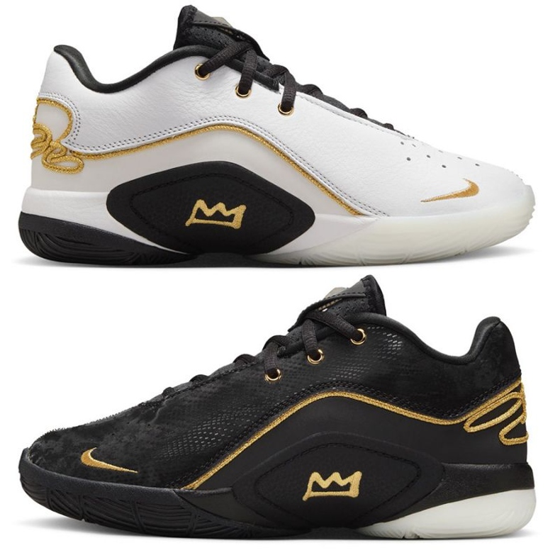 Nike LeBron XXII BHM GS HV8616-100 Shoty černá 1