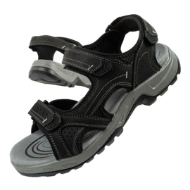 GRISPORT GRISPORT GR-25-01-9027M Černé sandály černý 1