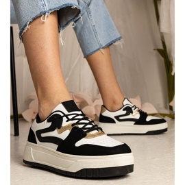 Černé tenisky dámské sportovní tenisky černá 1