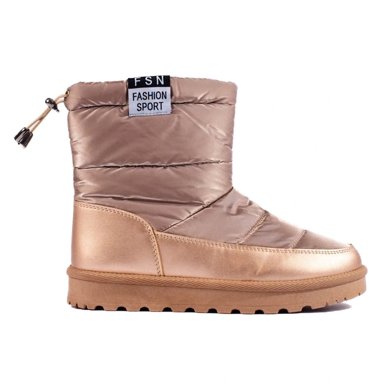 W. Potocki Dámské sněhule Potocki s nízkým svrškem, zlaté zlatý 2