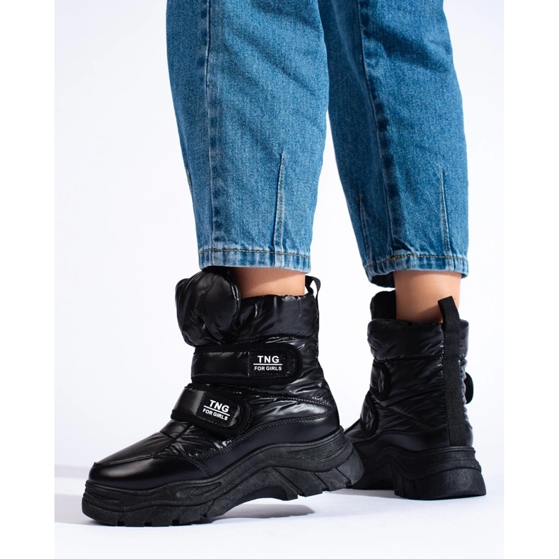 W. Potocki Teplé dámské sněhule od Potocki černá 1