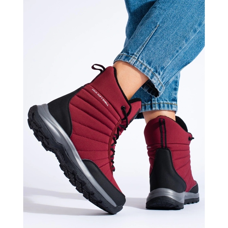 Dámské vysoké trekingové boty DK aquaproof černá 1