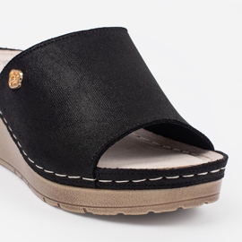 Goodin Černé ženské klíny černá 2 Goodin Černé ženské klíny černá 2