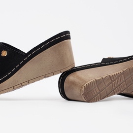 Goodin Černé ženské klíny černý 1