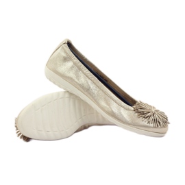 Dámské balerínky Caprice 22116 žlutá 3