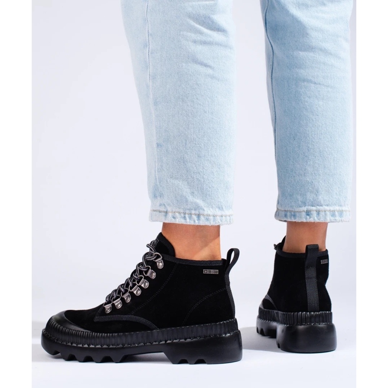 Dámské kozačky Big Star II274363 906 černá 1