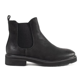 Klasické černé boty od Sergio Leone černá 1