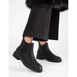 Klasické černé boty od Sergio Leone černá 2