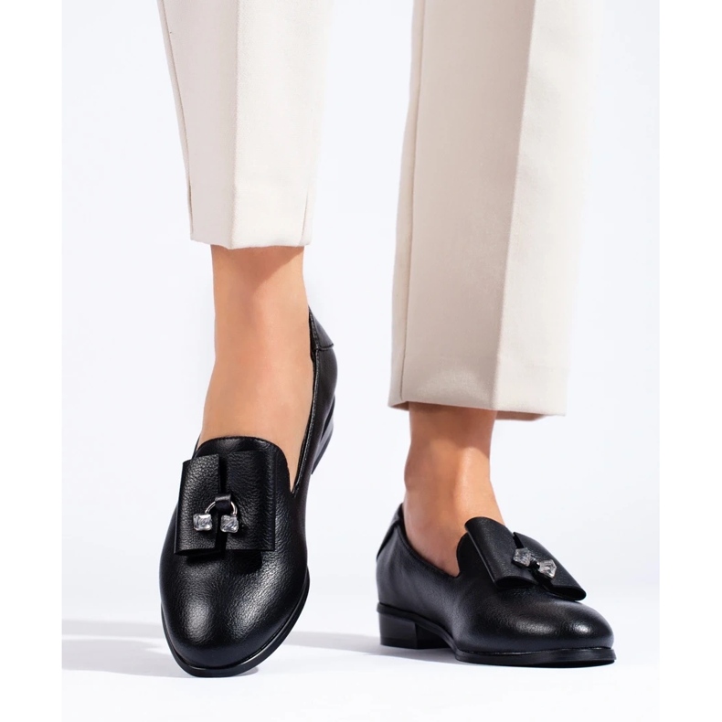 W. Potocki Boty s krystaly Potocki černý 2