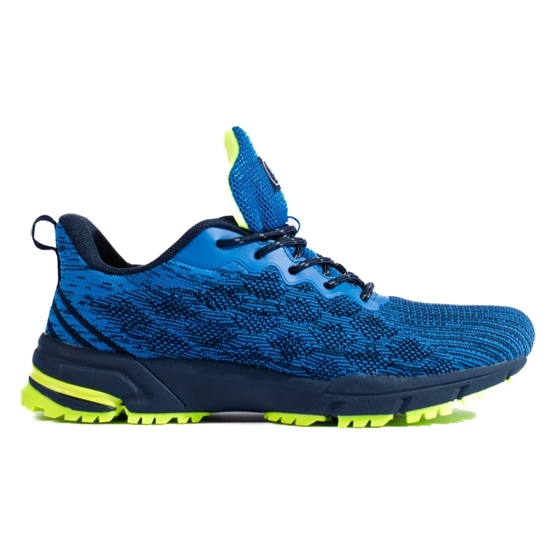 DK Pohodlné sportovní tenisky modrý 2