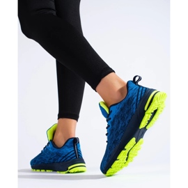 DK Pohodlné sportovní tenisky modrý 1