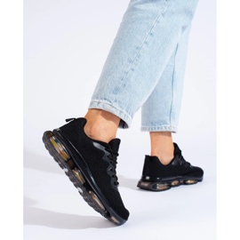 Sportovní Boty Na Gumové Platformě černý 1