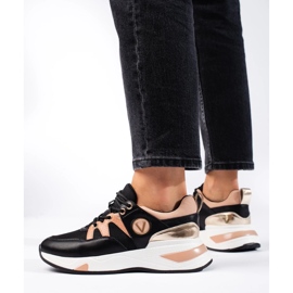 Stylové tenisky VINCEZA černá 1 Stylové tenisky VINCEZA černá 1