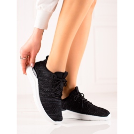 Světle černé boty černý 2