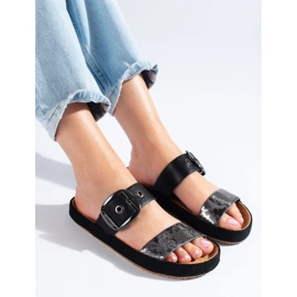 Dámské pantofle Big Star černá 1