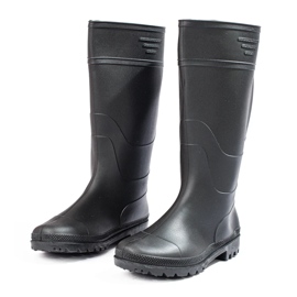 Pánské galoše s vysokým svrškem černý 2