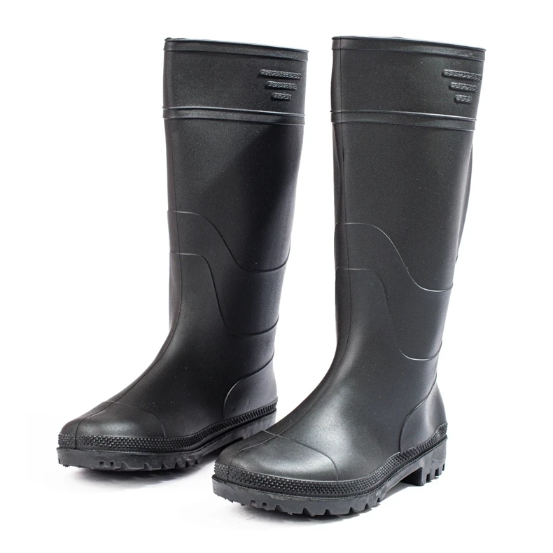Pánské galoše s vysokým svrškem černá 2