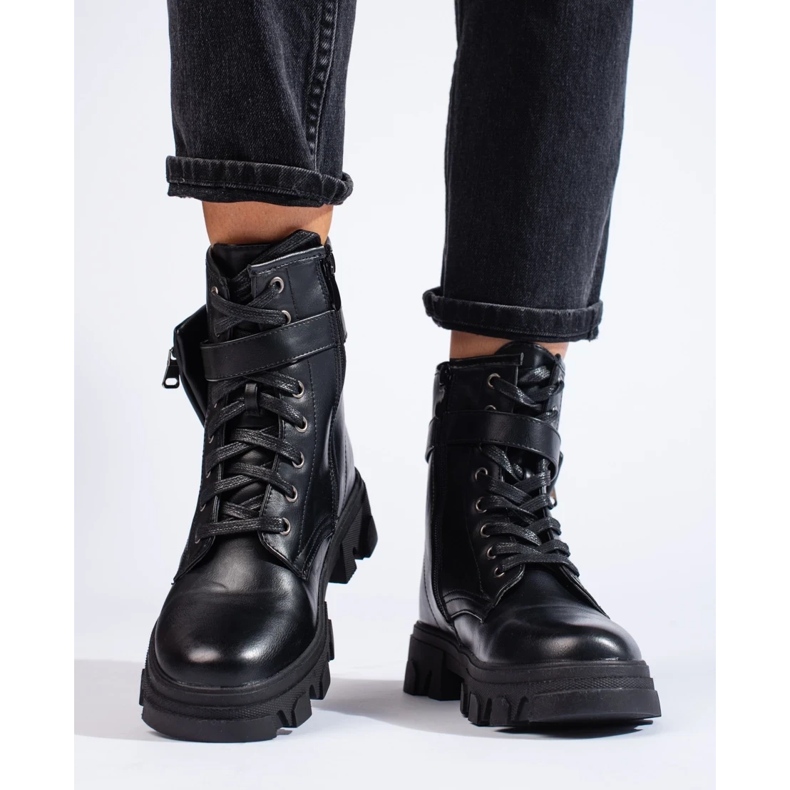 Dámské taštičky s kabelkou černý 1