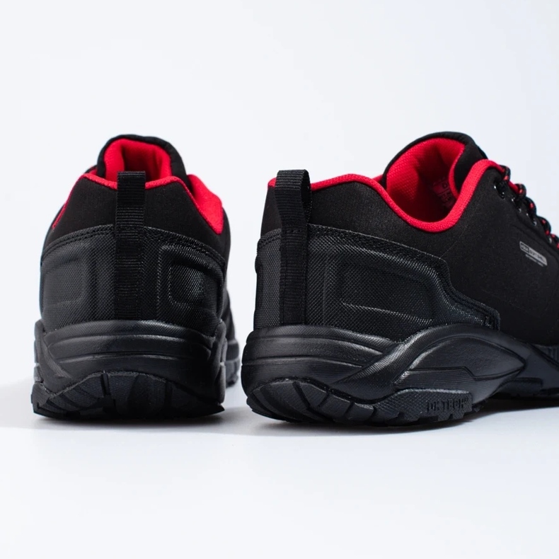 DK pánské trekové boty černo-červené černá 1