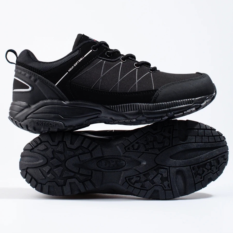 Černé pánské trekové boty DK černá 2