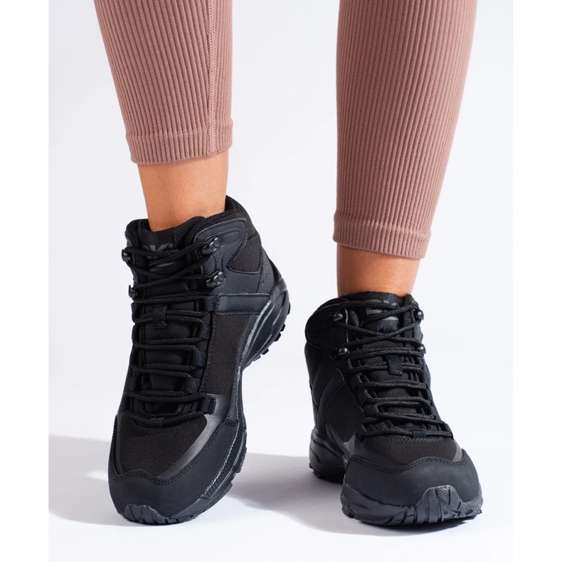 Dámská treková obuv s vysokým svrškem DK černá 2