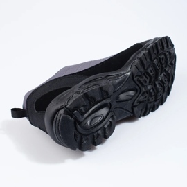 DK aqua Softshell šedé pánské trekové boty černá 2 DK aqua Softshell šedé pánské trekové boty černá 2