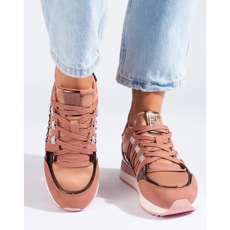 Dámské tenisky Big Star KK274111 růžový 1