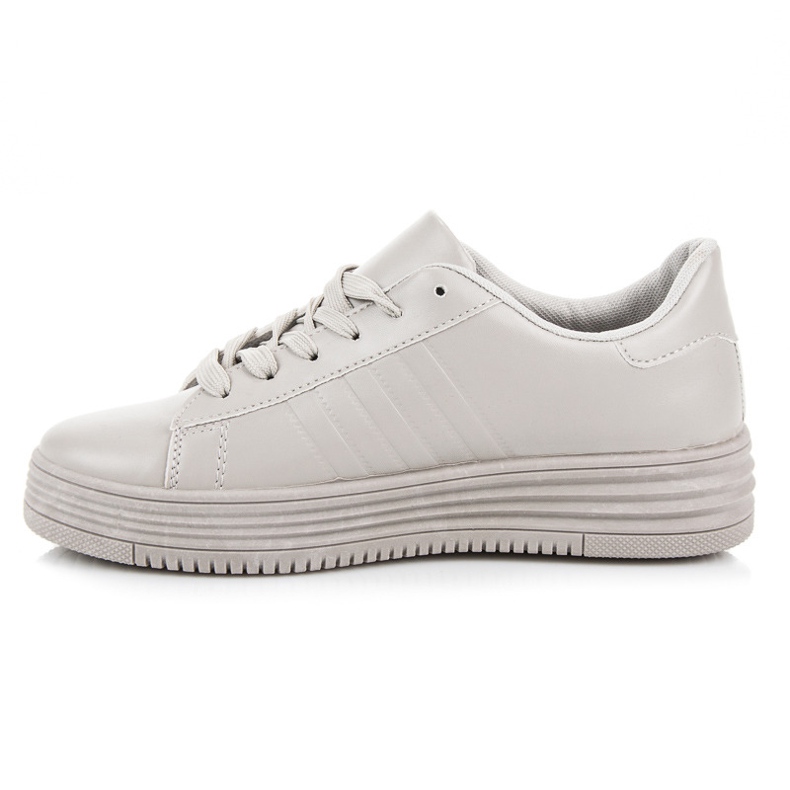 Šedé tenisky šedá 1