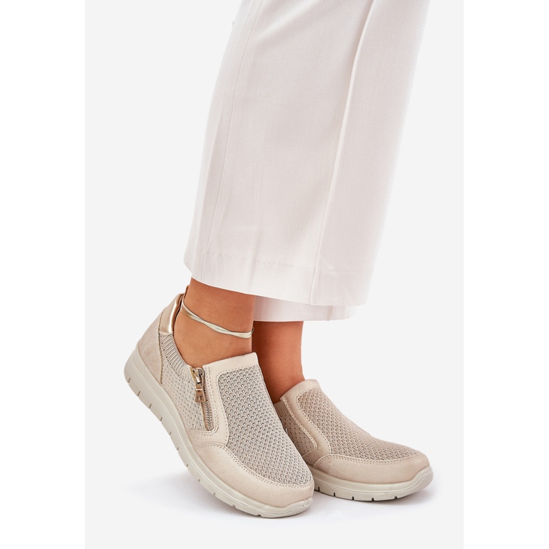 Dámské boty na platformě se zlatým hradem 1