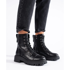 Černé dámské tašky vyrobené z ekologické kůže černý 1