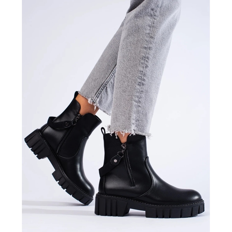 Dámské černé tašky s ornamentem černý 1