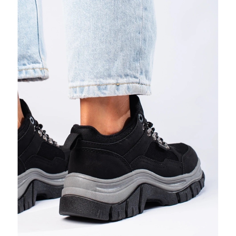 Dámské tenisky Big Star KK274364B na silné podrážce černá 1