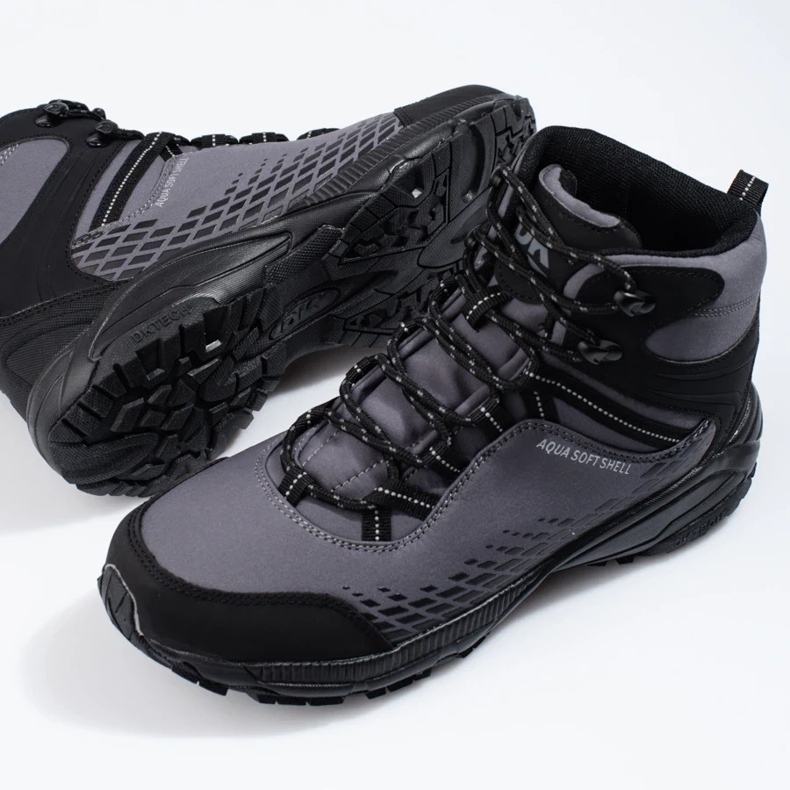 DK pánské trekové boty šedá 1