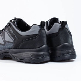 DK šedé pánské trekové boty černý 1