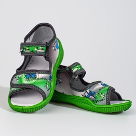 Pantofle Viggami pro kluky zelený 1
