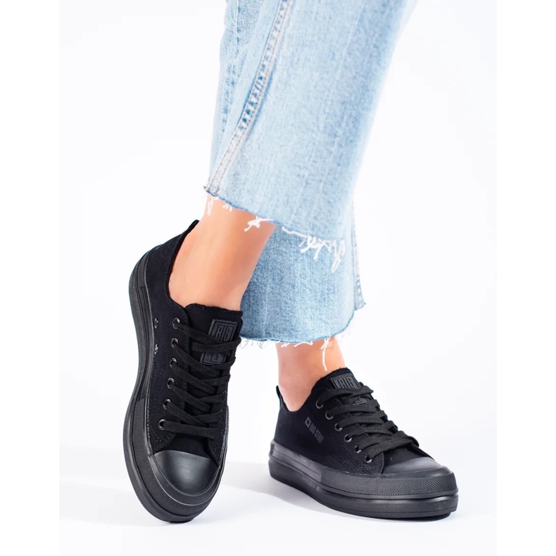 Černé tenisky Big Star LL274967 černá 2