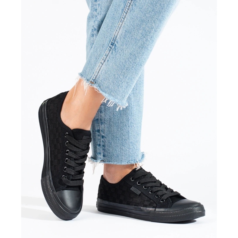 Dámské černé tenisky Big Star LL274072 černá 1