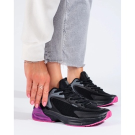 Dámské černé sportovní boty Big Star LL274335 černá 2