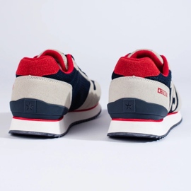 Pánská sportovní obuv LL174256 Big Star tmavě modrá a béžová modrý 1