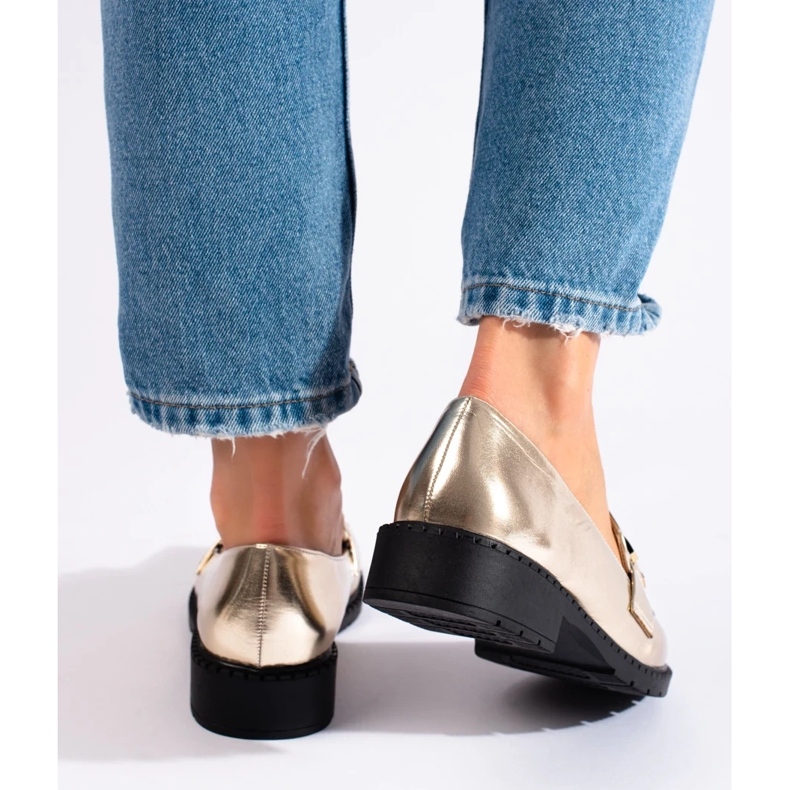 Stříbrné dámské boty stříbrný 1