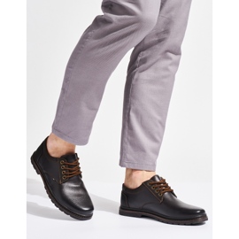 Hnědé pánské boty na šněrování hnědý 1 Hnědé pánské boty na šněrování hnědý 1